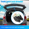 X AUTOHAUX Car Rear Tailgate Latch Actuator Rear Trunk Door