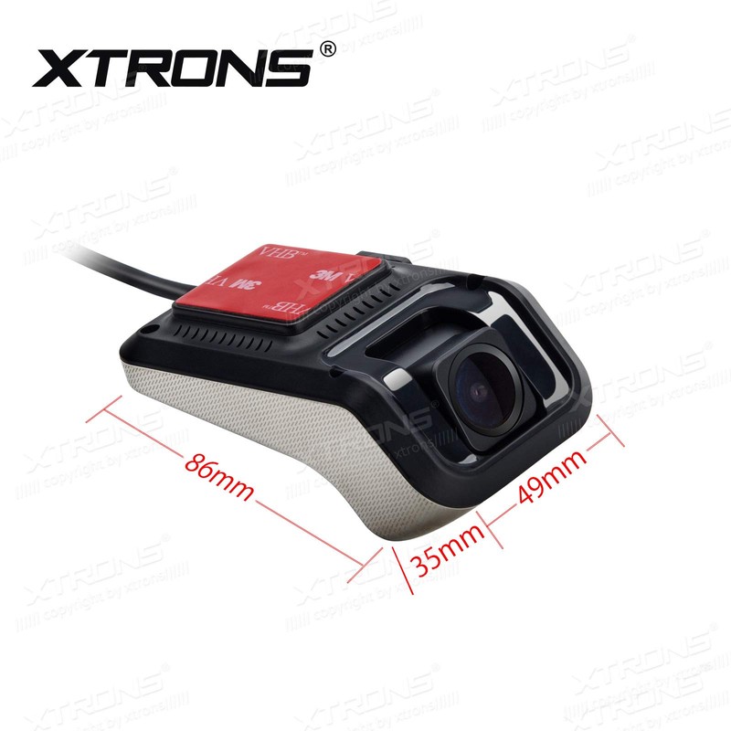XTRONS 1080p Car Camera DVR Video Recorder Dash Cam 140°