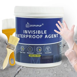 Invisible Waterproof Sealant, Liquid Waterproof Agent Transparent Repairing Leak Water Proof Adhesive for Roof & Walls (1, Kilograms)