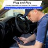 OBD2 Bluetooth Scanner Code Reader Reset for Android Windows, Auto