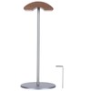 Cikonielf Headphone Stand Headphone Holder Walnut Wood Headphone Holder Aluminium