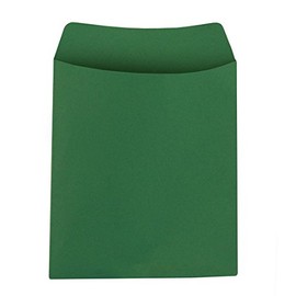 Hygloss Products Library Card Perfect for Classroom, Arts & Crafts & Much More-Non-Adhesive-3.5â x 5â -Pack of 30 Pockets, Green, 30 Count