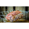 Grillfürst 2-in-1 Stainless Steel Rib Holder and Roasting Basket