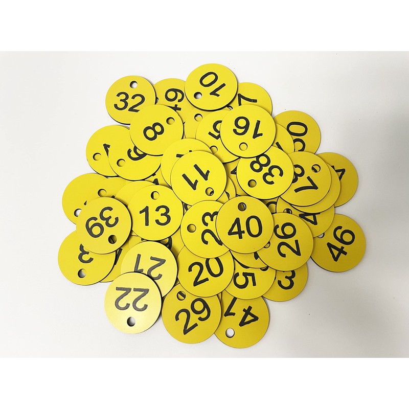 Plastic ID Number Plates Number Plates Key Rings Key Rings