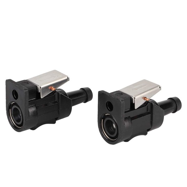 Kraftstoffschlauch Anschluss, 2PCS Marine Motor Kraftstoffschlauch Anschluss Fit für 8mm