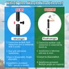 10Ft Tall Street Light Pole - Outdoor Metal Split Heavy
