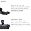 WOWTOU Aluminum Housing Amber White LED Emergency Strobe Dash Light