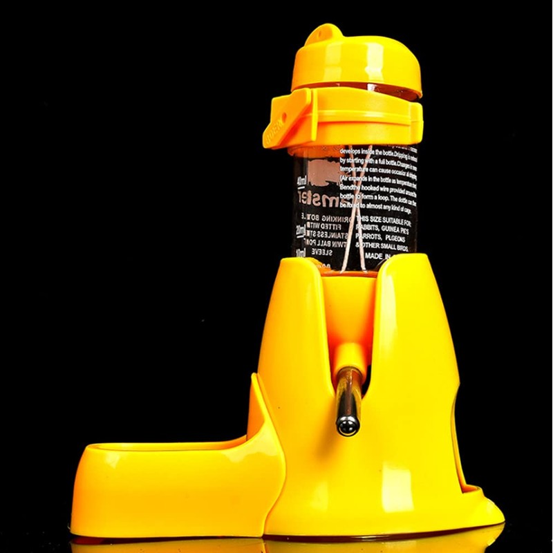 Hedgehog, Hamster, Squirrel, Water Bottle, Automatic Water Bottle, Holder, Leakproof,