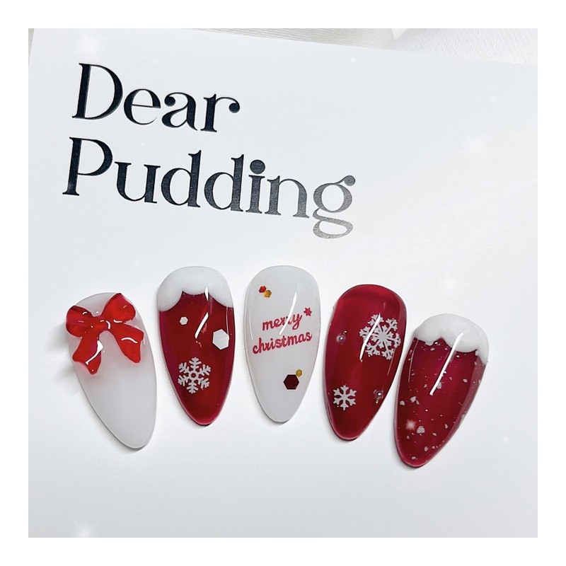 [Handmade Nail Tips] Year-end hero nail tips - Petitful /