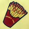 Freedom Fries With Bullet Patch Embroidered Badge Iron On Sew