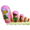 Russia Tinker Bell Nesting Dolls/5-pc Sets/Wood/Russ
