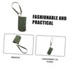 Ipetboom 1pc Portable Sprayer Bottle Holder Olive Green Pu Key