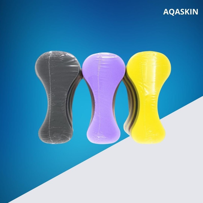 AQASKIN Pullbuoy (Yellow/Black, Quantity 1 pc)