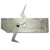 RIVERWELD V-WAC Single Weld Gage Welding Inspection Thread Gauge Checks