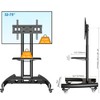 NB Mobile TV Cart, UL Listed, Rolling TV Stand with