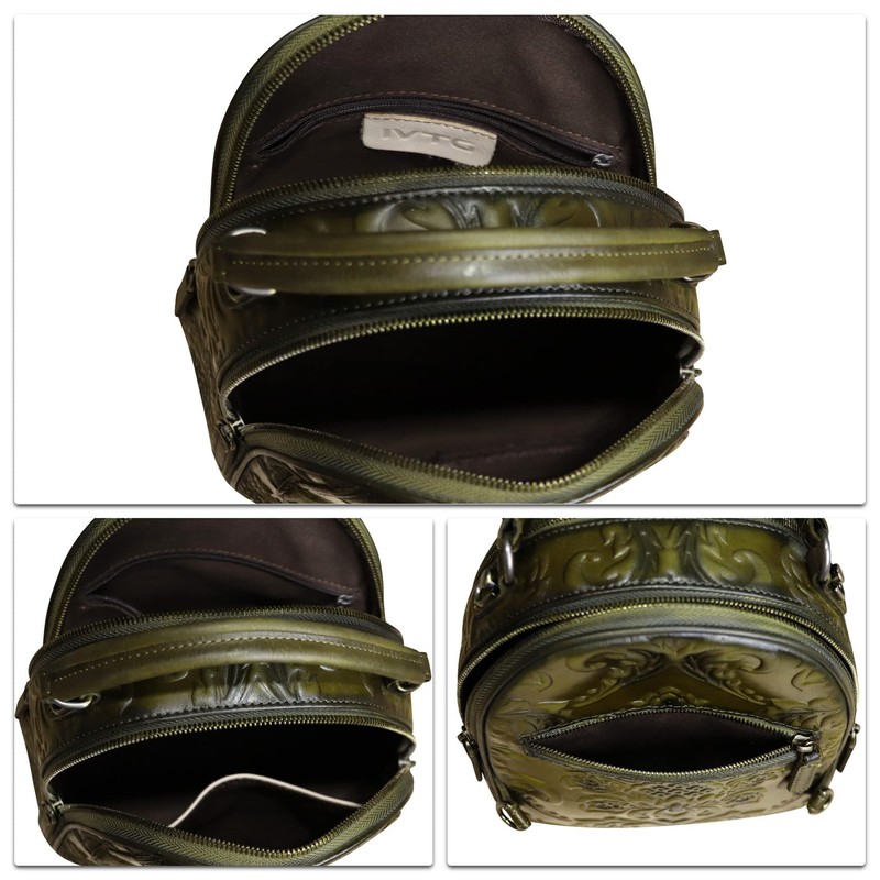 IVTG Genuine Leather Purses and Handbags for Women Shoulder Bag