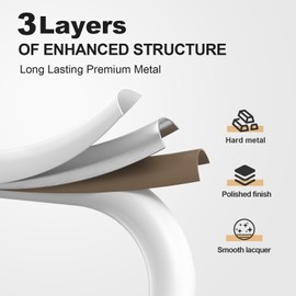 HBTower 2 Step Ladder,2 Step Stool for Adults Folding Step Stool with Cushioned Handle with Wide Anti-Slip Pedal Ergonomic Design