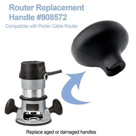 JZAHYUK 908572 Router Handle Replacemet Parts Compatible with Porter Cable Router 8901 890 891 892 893 894 895 690LR 690LRVS 693LRP 1001, 2 PCS