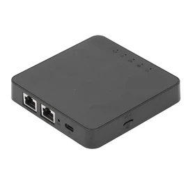 Enrutador 4G LTE, 2 Puertos Gigabit Ethernet, Módem SIM Ultracompacto, Punto de Acceso Móvil para Campistas que Viajan y Cámaras de seguridad.