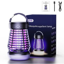 Upgrade 3-in-1 Bug Lantern with 2000V Grid – Portable Rechargeable Camping Light with Adjustable Brightness and SOS Mode – for Indoor & Outdoor Use（1）