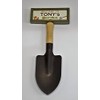 "Welcome to Tony's garden" hanging shovel sign