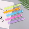30cm Korean Folding Ruler Plastic Drawing School Stationery Students Kids
