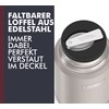 Thermos ICON Food Jar 0.71 L, Beige/Sandstone Matt, Food Jar,