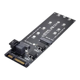 Xiwai SFF-8643 to U2 Kit NGFF M-Key to HD Mini SAS NVME PCIe SSD SATA Adapter for Motherboard