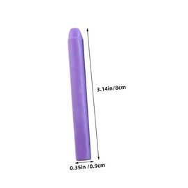 KONTONTY 12pcs Dust Colored Chalks Water Soluble Classroom Chalks for Teachers Easy to Clean for Blackboard Outdoor Playgrounds