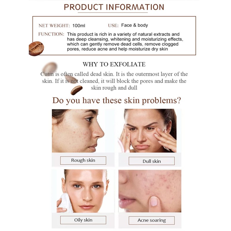 AICHUN BEAUTY Peeling Gel Face Body Removes Skin Aging Keratine