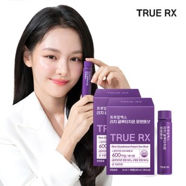 TrueRX (현대Hmall)트루알엑스 리치 글루타치온 포텐원샷 2박스 16병 16일분 (Hyundai Hmall) True Al X Rich Glutathione Poten One Shot 2 Boxes 16 Bottles 16 Days Supply