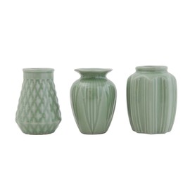 Bloomingville AH0424 Stoneware Vase, Blue