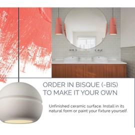 Justice Design Ambiance - Small ADA Cylinder Closed Top Outdoor Wall Sconce-Bisque Finish-Incandescent Lamping Type