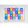 DOMINO &AMP; JULIETTE Uppercase & Lowercase Alphabet Double-Sided Placemat For