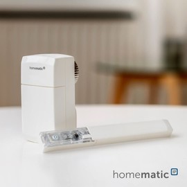Homematic IP Homematic IP Smart Home Fenster- und Trkontakt C verdeckter Einbau, digitaler Sensor zum effizienten Heizen, berwachung der Fenster per App, Energie sparen, Alexa, Google Assistant, 151039A0