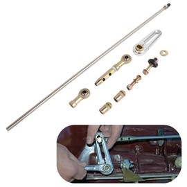 ACA-1800 Adjustable Column Shift Linkage Kit Fit for GM Turbo-Hydramatic TH-200, 200-4R, TH-350, TH-400, 4L60, 4L60E, 4L80E & 700-R4 Transmission Column Shift Linkage CB5010