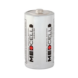 Medline MedCell Professional Alkaline C Batteries, 1.5V, High-Performance and Long Lasting Power Source, Pack of 72