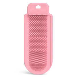 Silicone Brush Cleaner Mat, Compatible with Lymphatic Brush, Silicone Cleaning Pad for Lymphatic Brush, Deep Clean, Slim Portable, Suit S/L Size
