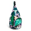 Vera Bradley Women's Recycled Lighten Up Reactive Sling Backpack, Island
