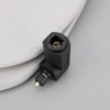eMagTech 2pcs TosLink Optical Audio Adapter Angled 90 Degree Optical