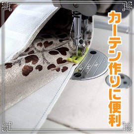 ZERONOWA Handmade Curtain Curtain Tape with Hooks (Curtain Tape 6m/30 Hooks)