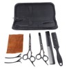 Barber Scissors Set Professional Kit Hair Styling Shearing Tool with
