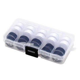 20 Pcs Sewing Thread Sewing Machine Bobbins Bobbins for Sewing Machine with Storage Case Box Sewing Accessories for Embroidery Machine Accessories