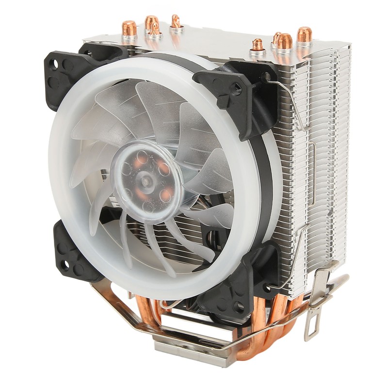 CPU Cooler with RGB Lights 9.2cm Fan 12V 3PIN 4PIN