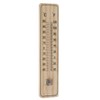 Wooden Wall-Mounted Garden Thermometer | Indoor & Outdoor Patio Thermometer