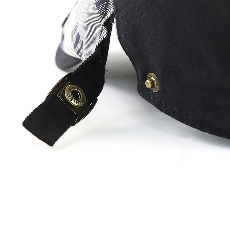 HIQIU Flat Cap Men's Flat Cap Barret Cap, Peaked Cap