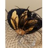 BABEYOND Fascinator Hat Veil Feather Fascinator Hair Clip Tea Party