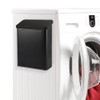 Picowe Magnetic Laundry Storage, Large Metal Lint Holder Bin with
