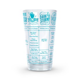 Fred Good Measure Cocktail Recipe Glass, Rum