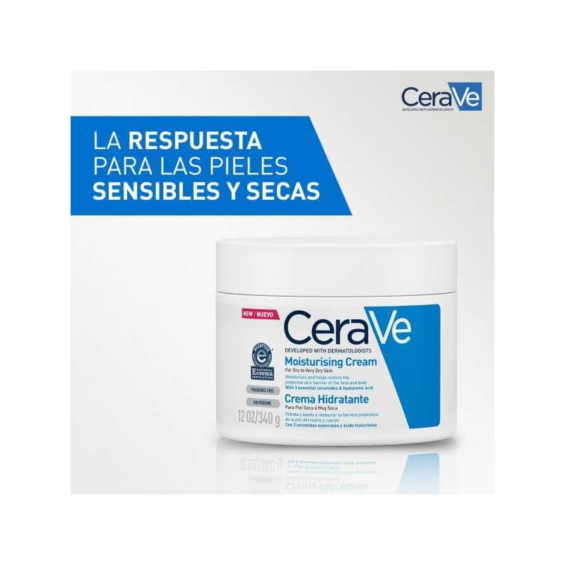 CeraVe Moisturizers, Moisturizing Cream, 12 Ounce